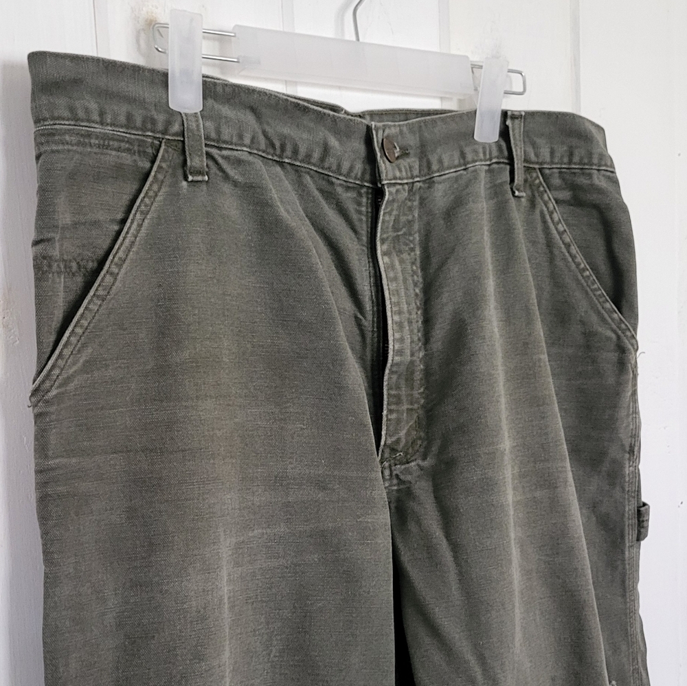 Carhartt Carpenter Work Duck Canvas Pants - image 2